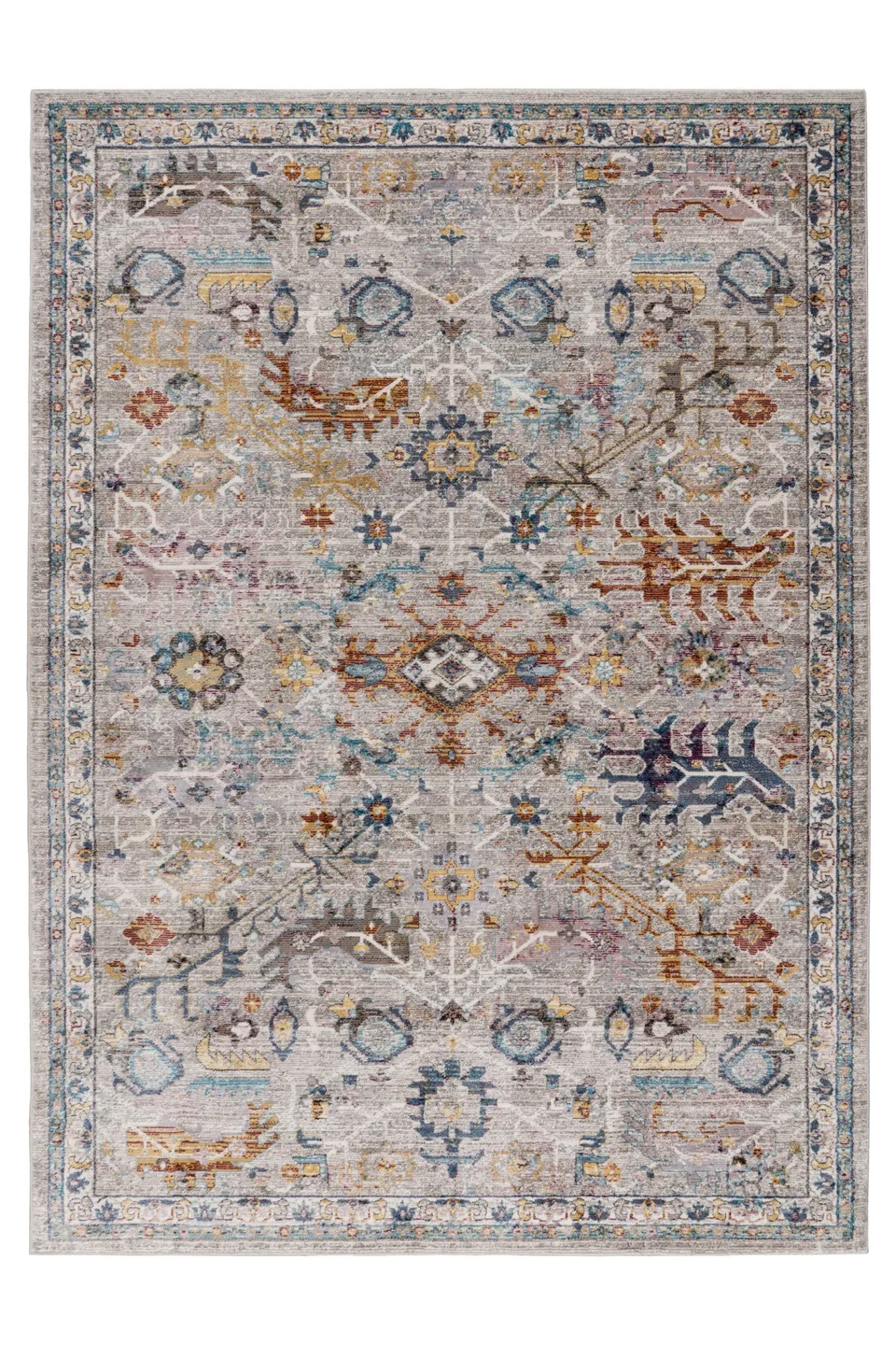 kayoom-scout-125-kurzflorteppich-10-mm-flor-2000-g-m-buntes-multi-design-pflegel image 1