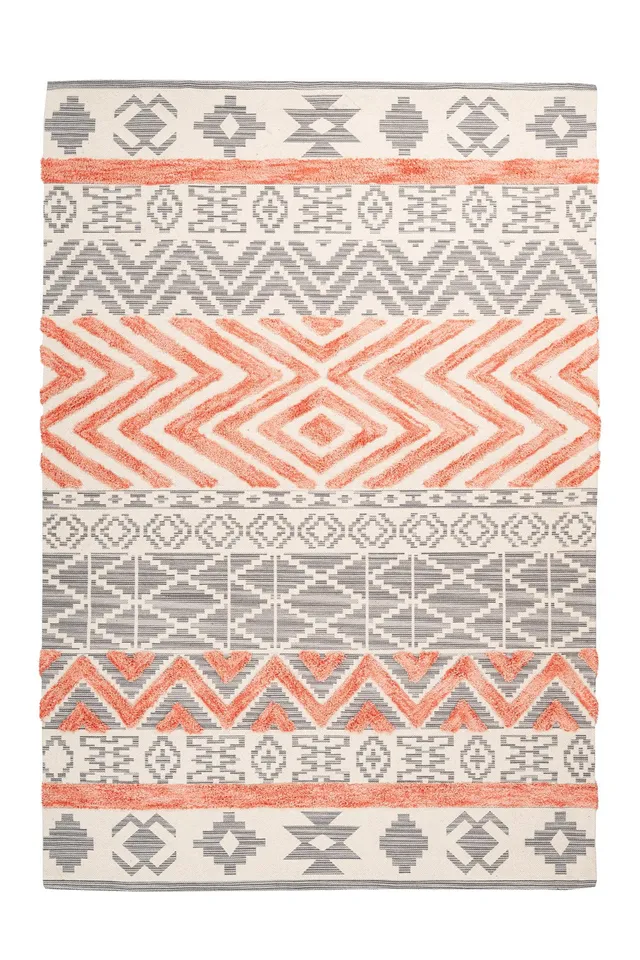 kayoom-ethnie-125-flachflorteppich-mit-ethno-muster-jacquard-gewebt image 1