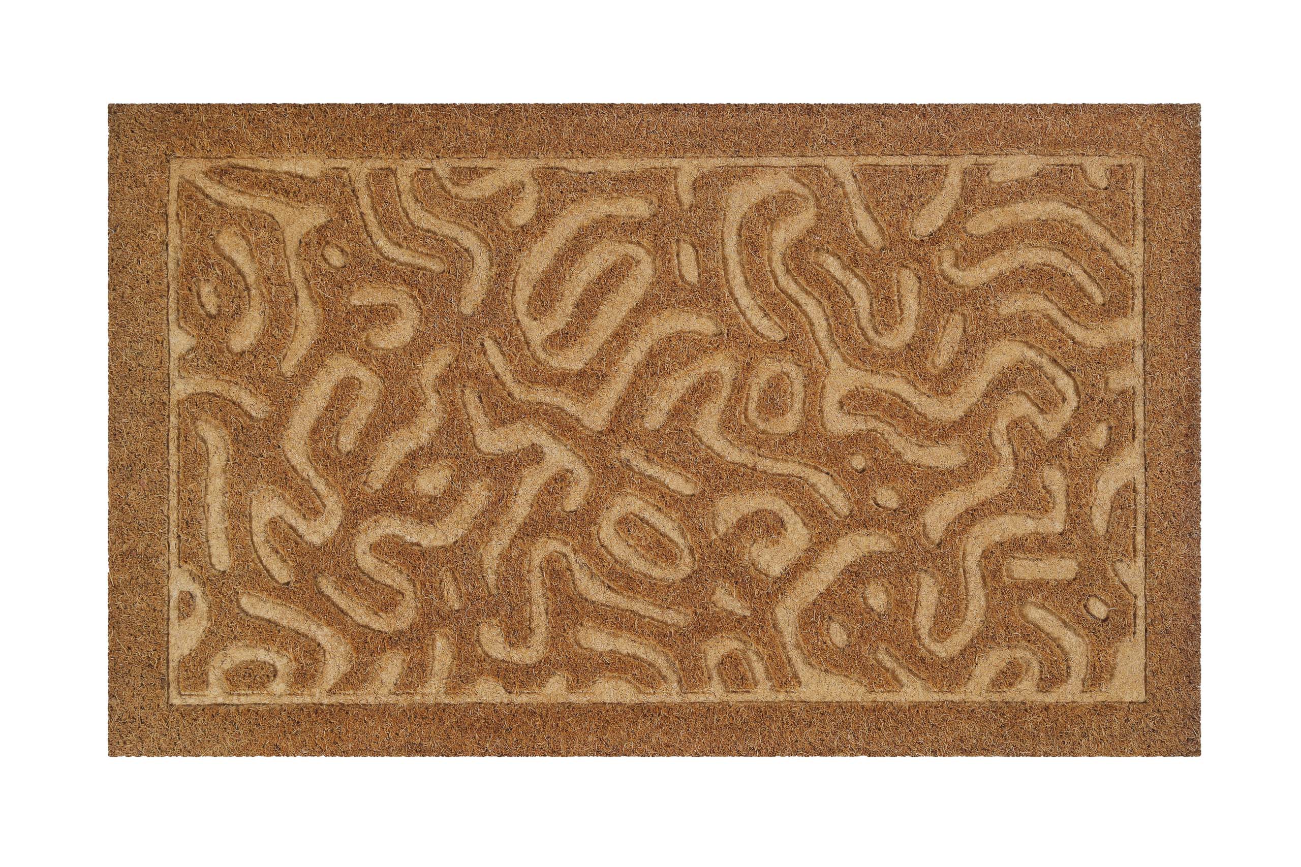 weconhome-desert-doodle-fu-matte-kokos-natur-eckig image 3