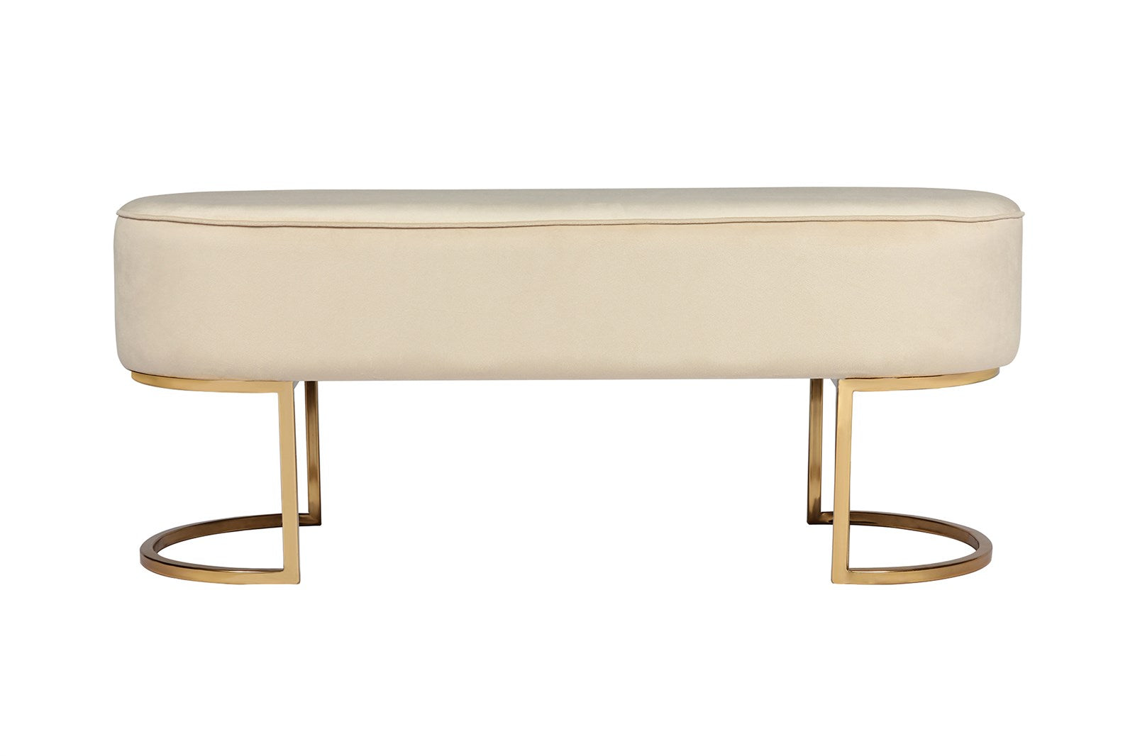 kayoom-sitzbank-athea-225-samtoptik-goldene-metallbeine-oval-elegant image 6