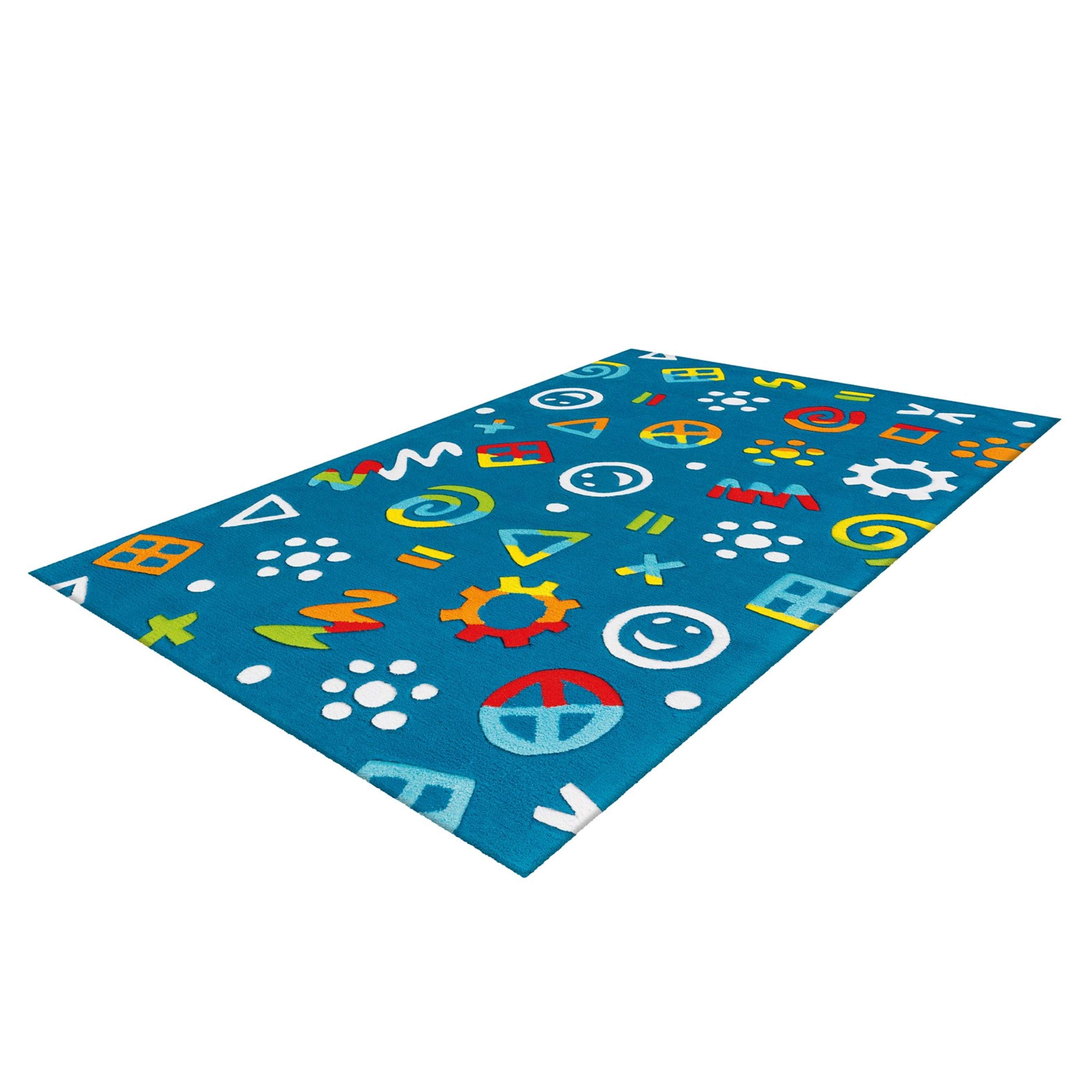 kayoom-spirit-glowy-3146-kinderteppich-mit-leuchtgarn-120x160-cm image 6