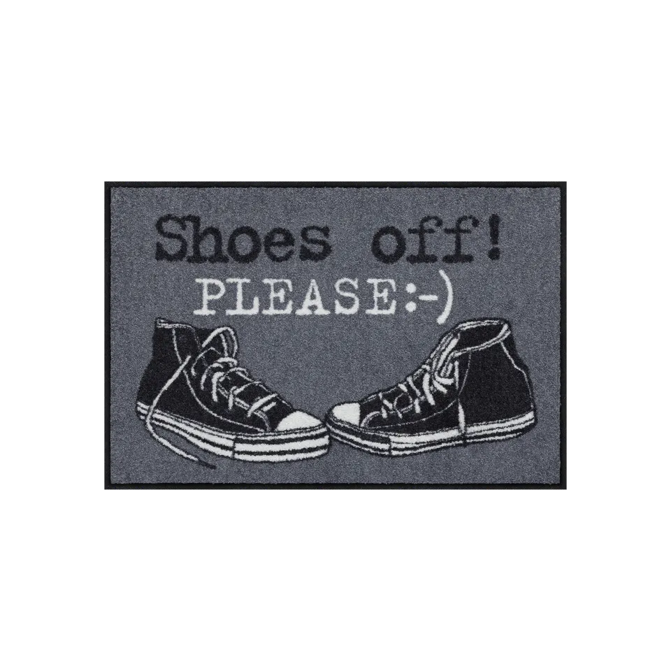 salonloewe-shoes-off-please-eingangsmatte-50-x-75-cm-humorvolle-fu-matte-mit-sch image 1