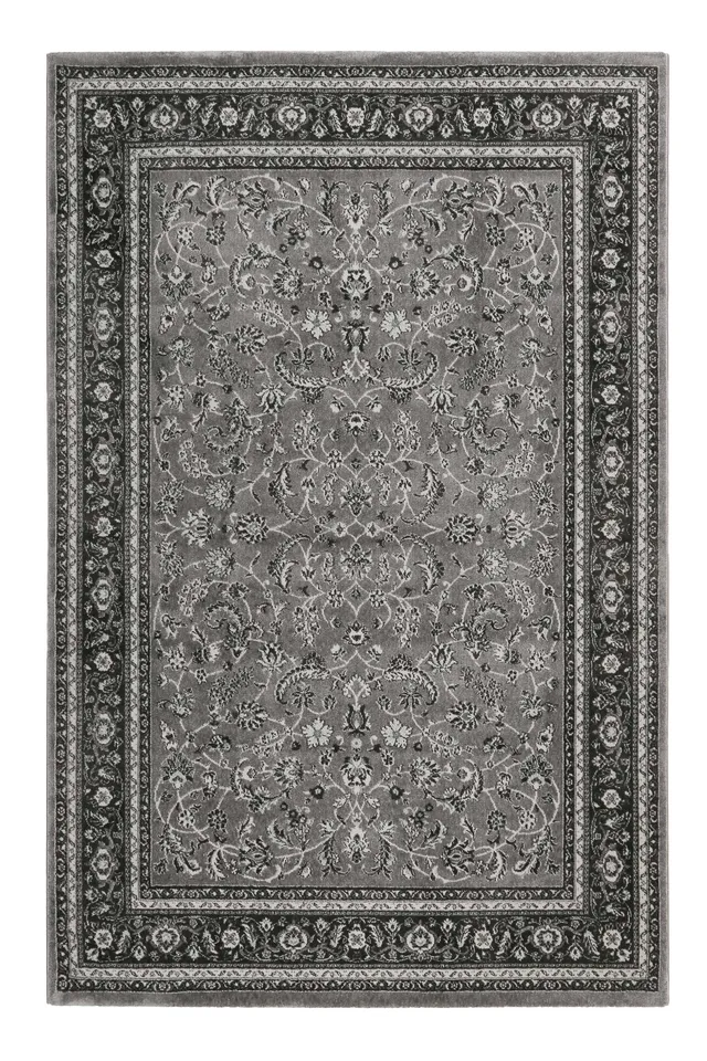 weconhome-kurzflor-teppich-oxford-grau-anthrazit-paisley-gewebt image 1