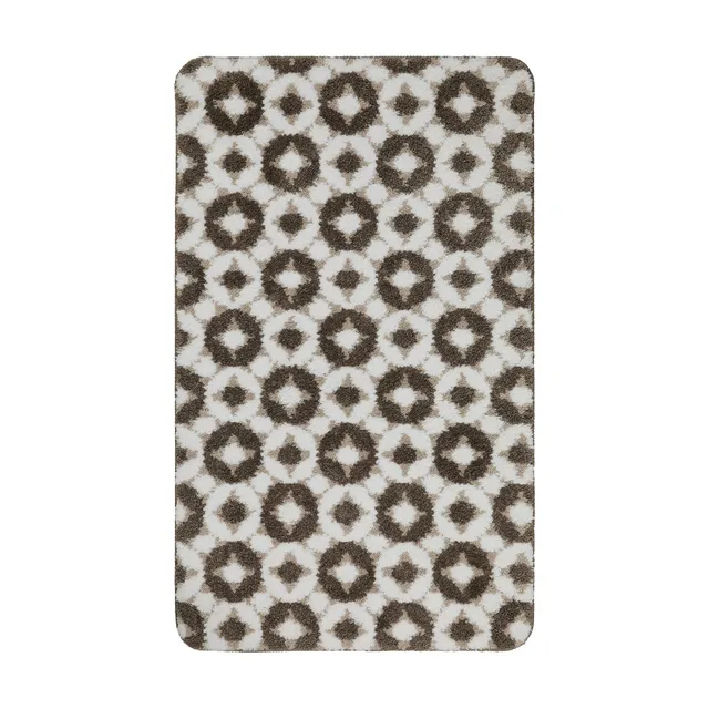 weconhome-basics-badteppich-j-j-getufteter-polyester-teppich-in-wei-beige-braun- image 1