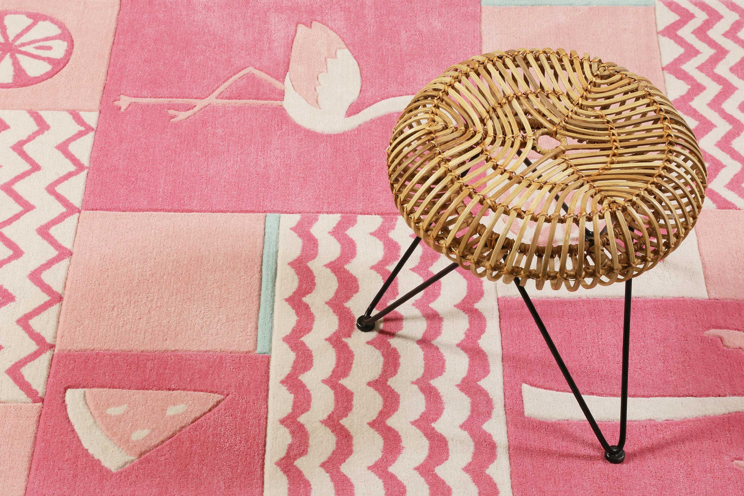 smart-kids-fruity-flamingo-kinderteppich-rosa-handgetuftet image 7