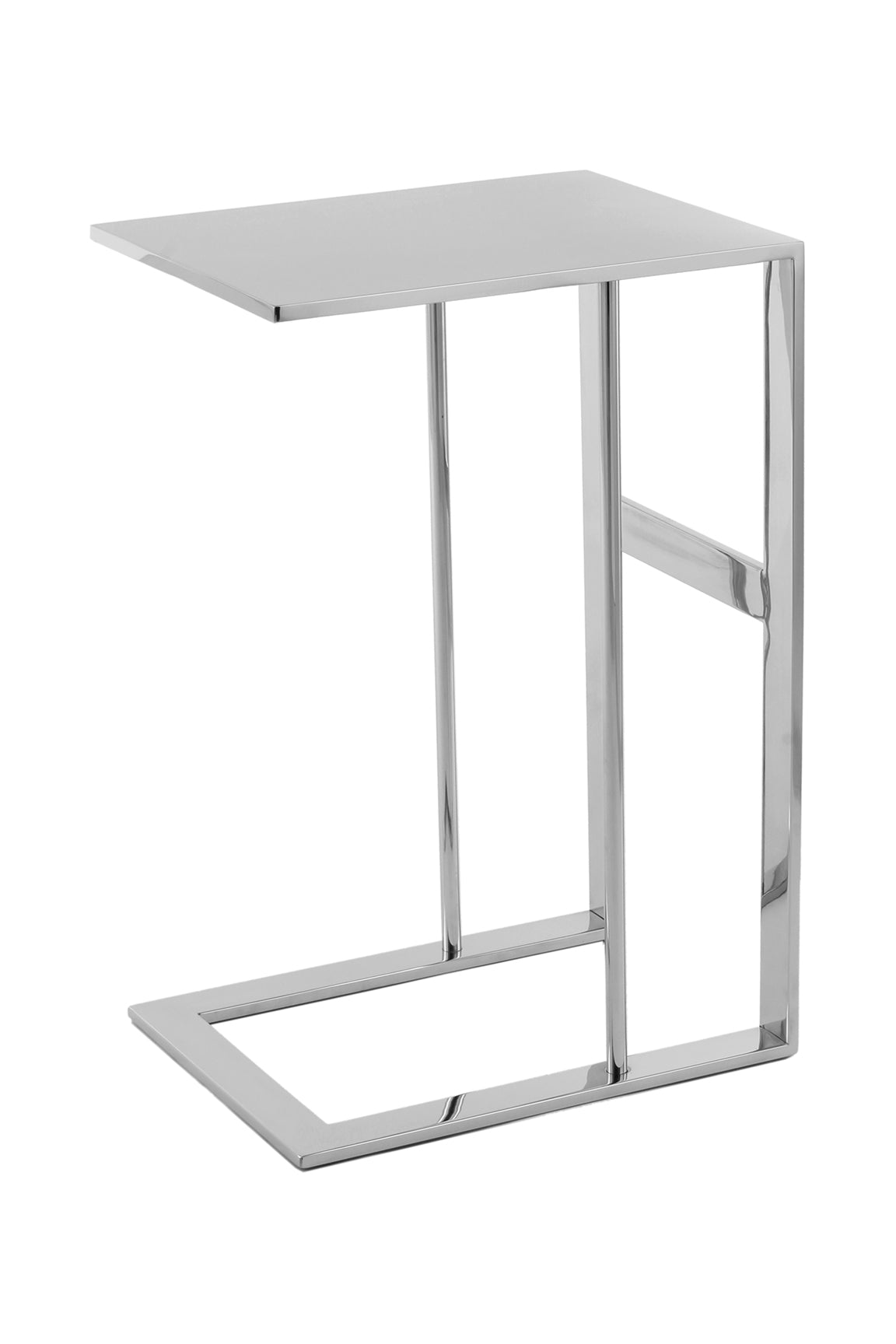 kayoom-beistelltisch-sten-125-edelstahl-30x40x60-cm-c-form-silber image 8