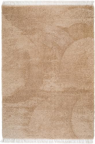 benuta-pop-hochflorteppich-ava-rechteckig-kunstfaser-hellbraun-80x150-cm image 6