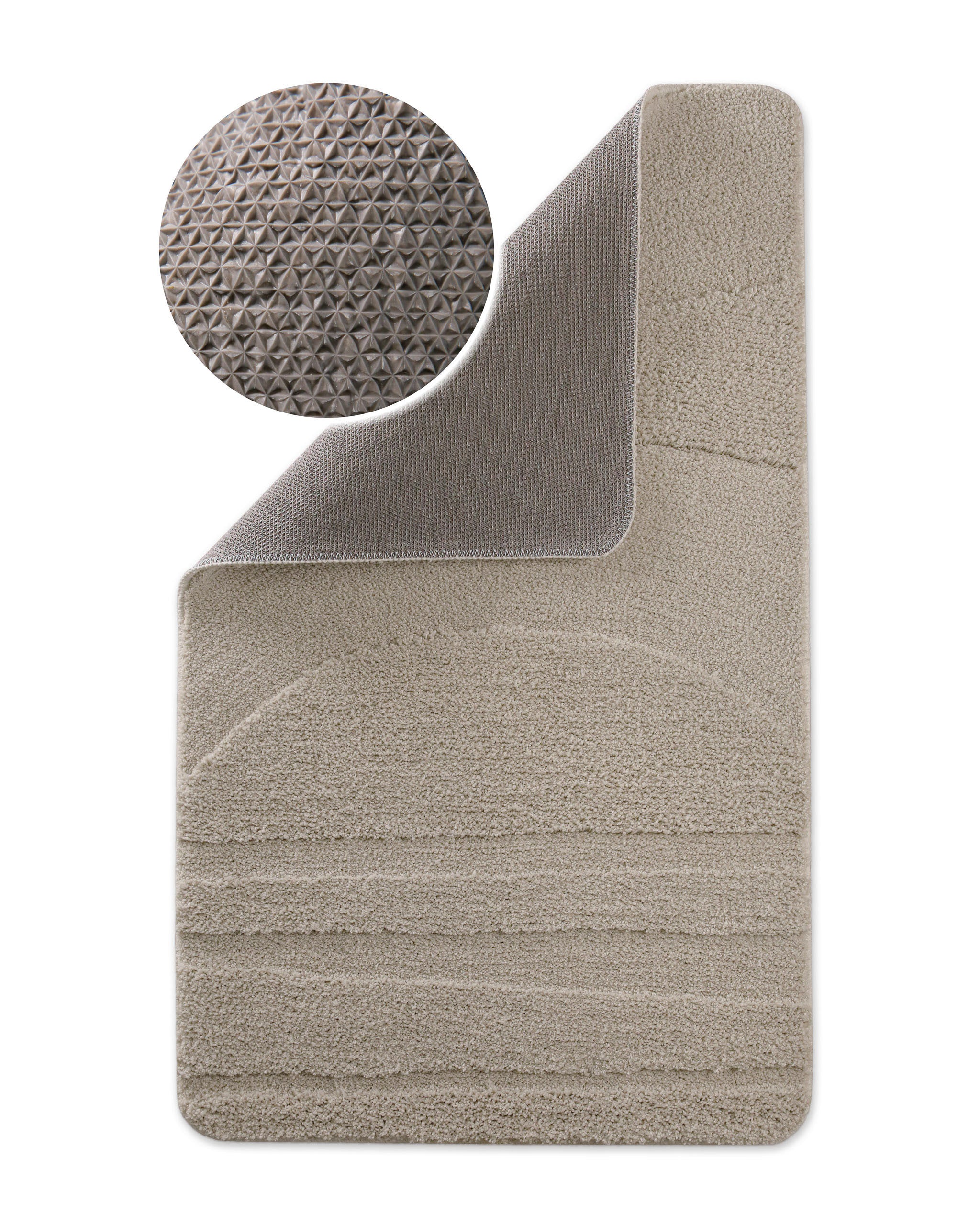 weconhome-badteppich-marc-bathking-seiden-grau-rutschhemmend-waschbar image 4