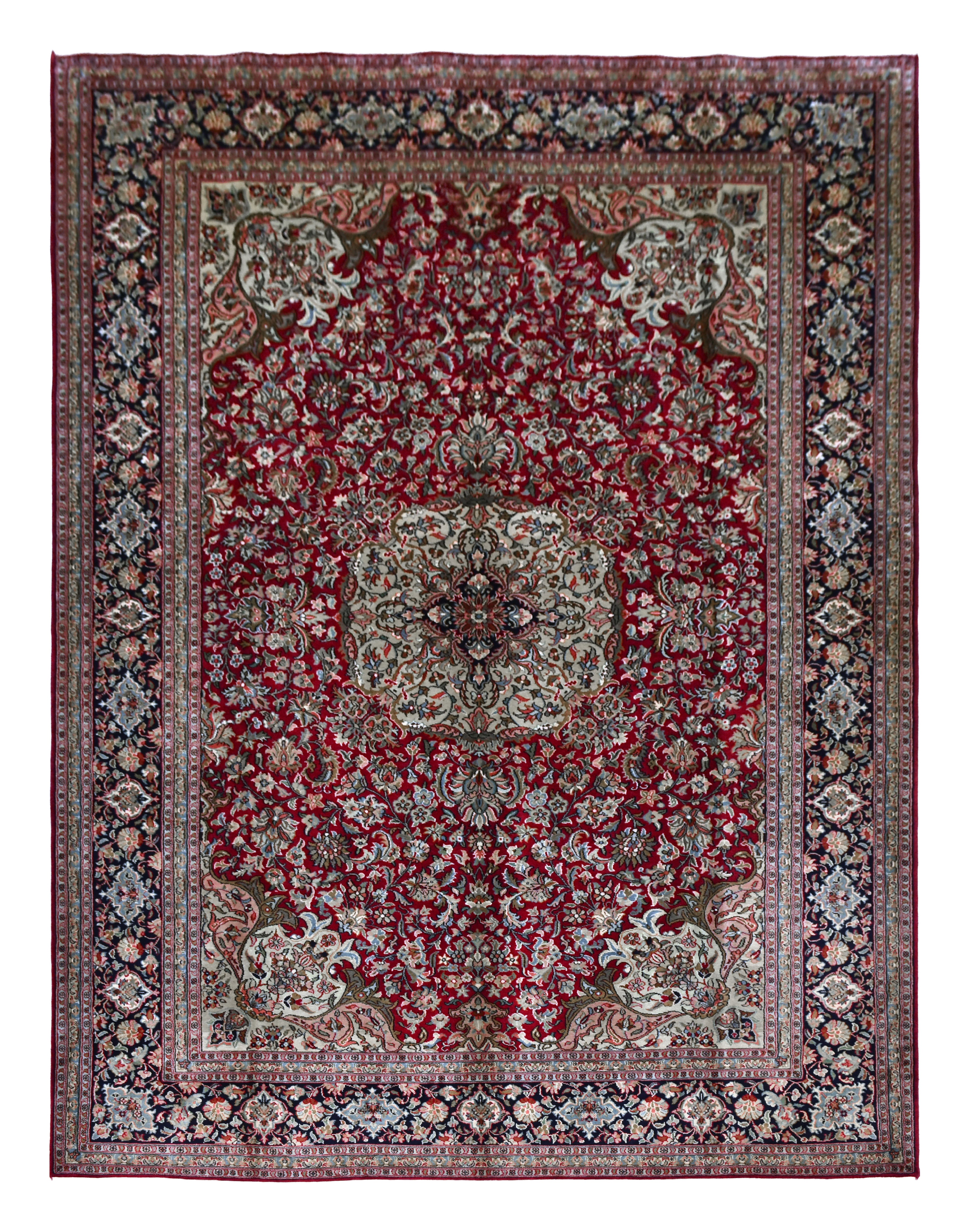 kayoom-kashan-7465-multi-handgewebter-orient-teppich-169-cm-x-260-cm image 1