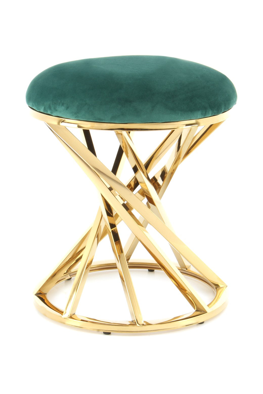 kayoom-wesley-325-sitzhocker-glamour-ses-design-mit-gedrehtem-metallgestell image 8
