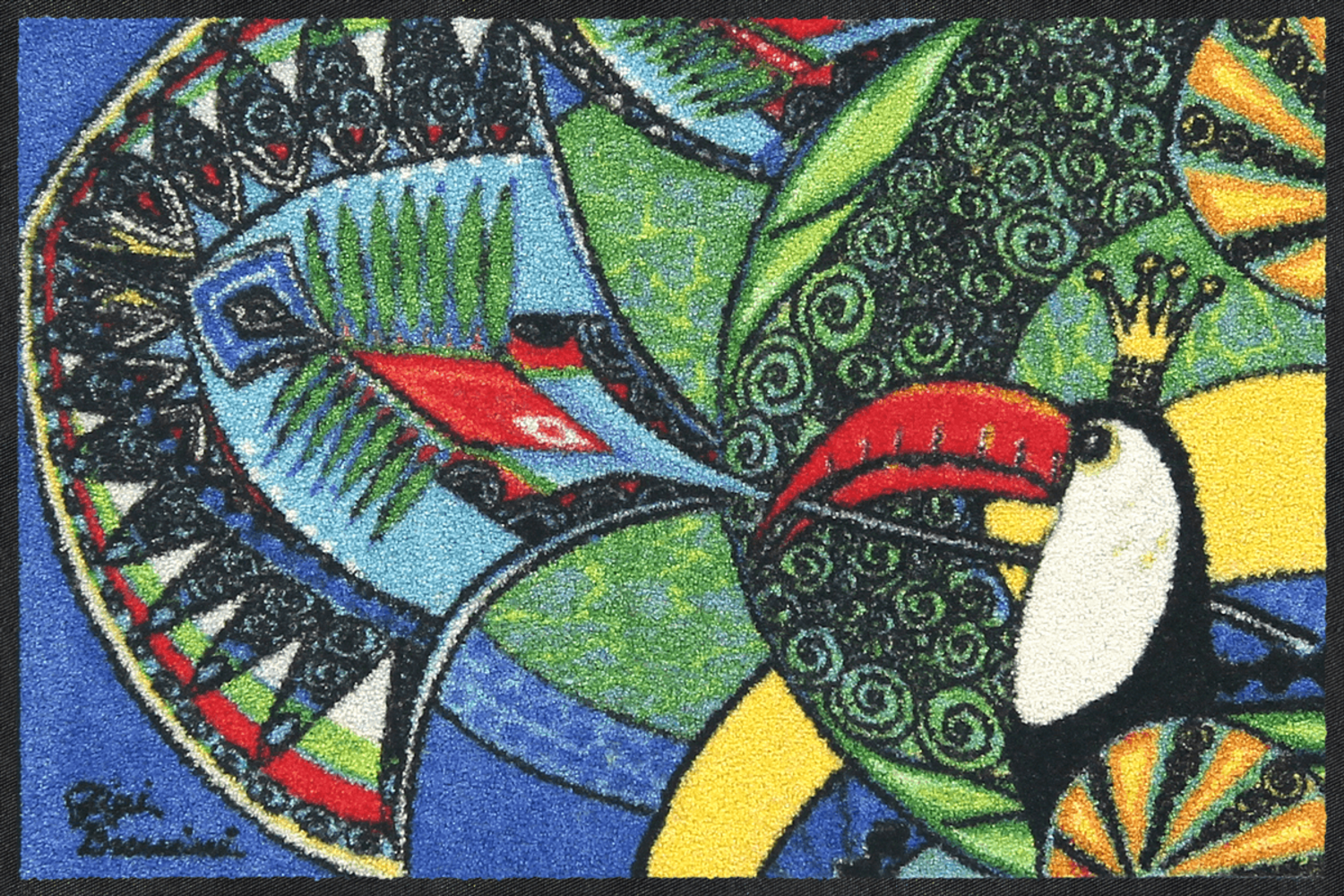 salonloewe-tucan-eingangsmatte-50-x-75-cm image 1