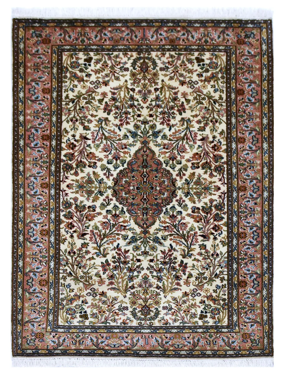 kayoom-kashan-999-multi-90cm-x-157cm-handgewebter-orient-teppich image 1