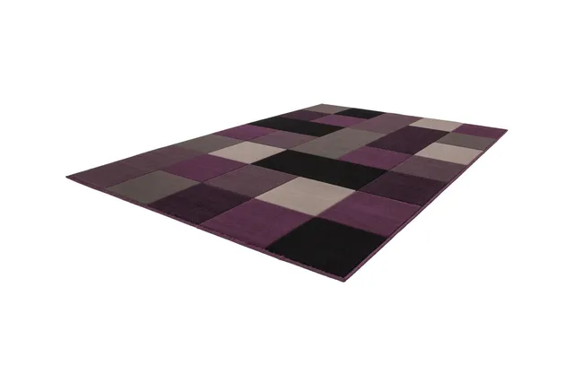 kayoom-sona-2034-kurzflorteppich-patchwork-antik-muster image 1