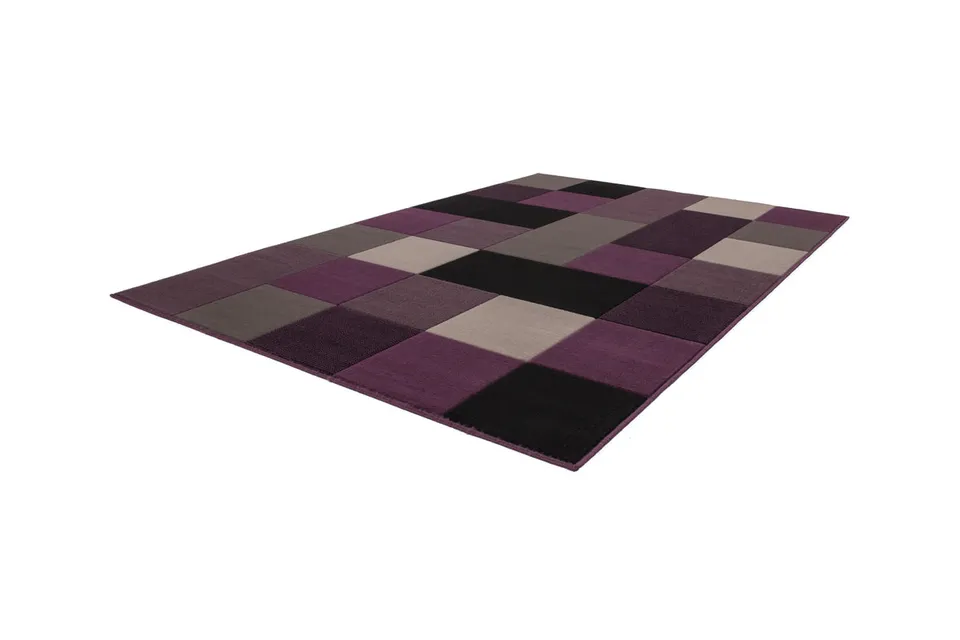 kayoom-sona-2034-kurzflorteppich-patchwork-antik-muster image 1