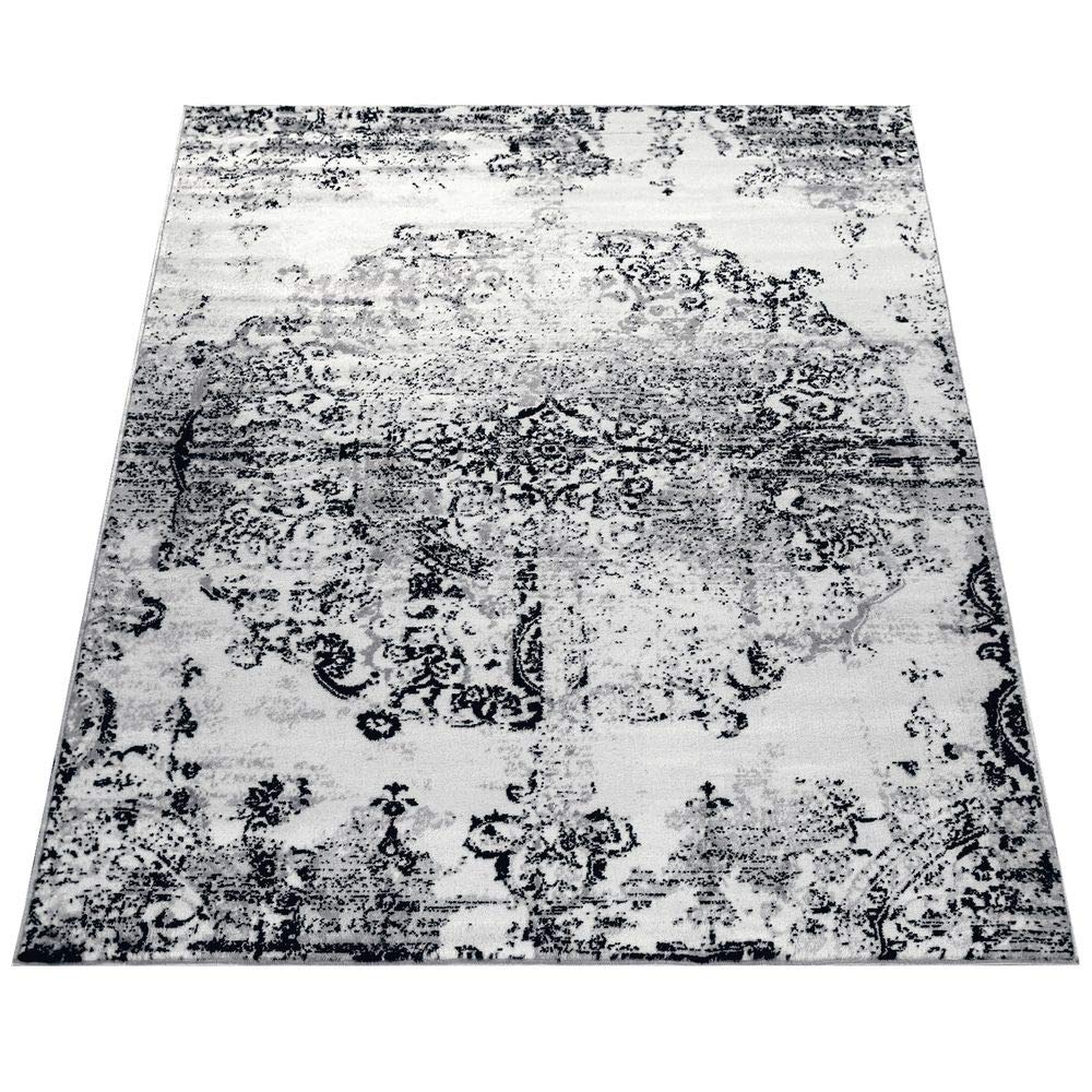 paco-home-designer-teppich-vintage-ornamente-schwarz-wei-60x100-cm image 4