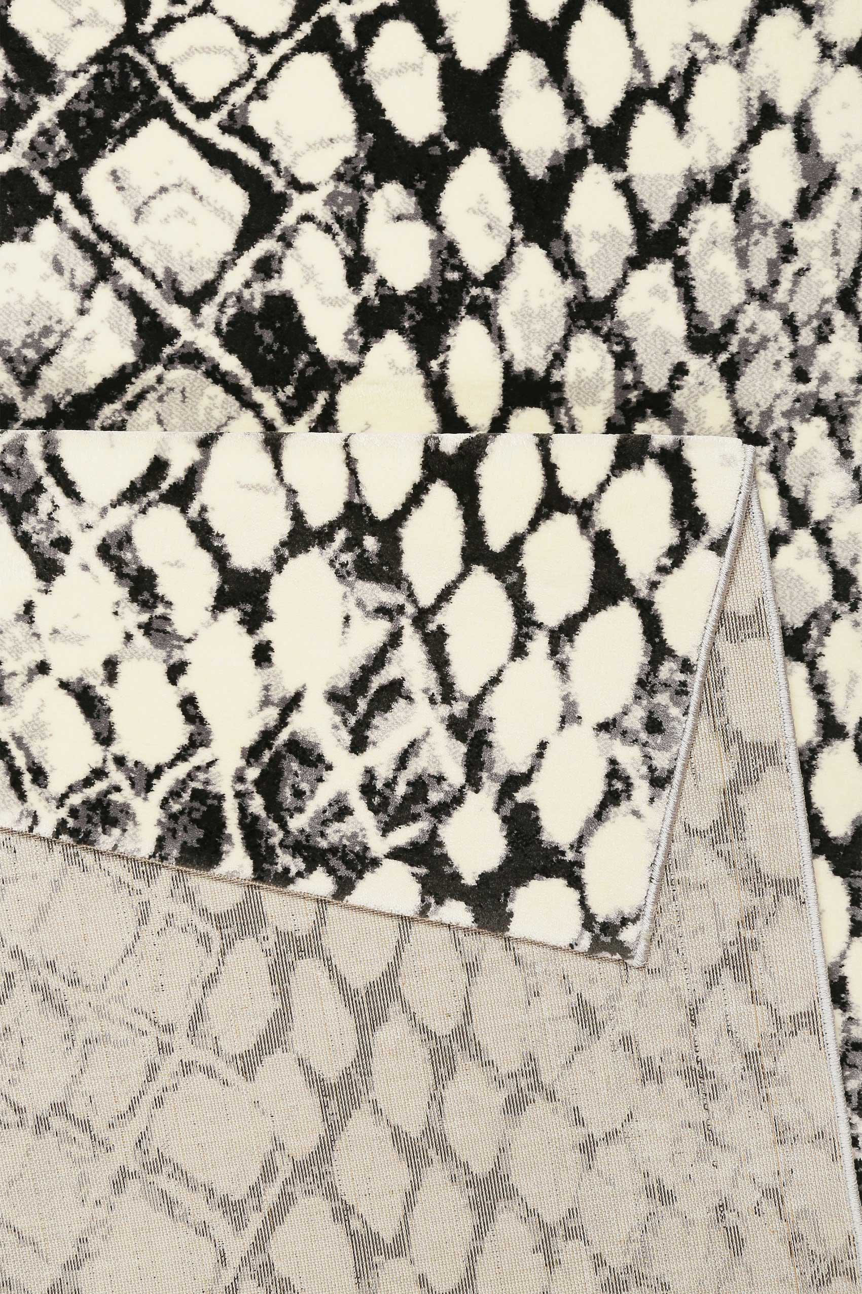 weconhome-teppich-snake-animal-print-grau-schwarz image 3