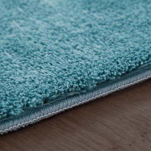 paco-home-kurzflor-teppich-einfarbig-blau-t-rkis-80x150-cm image 8