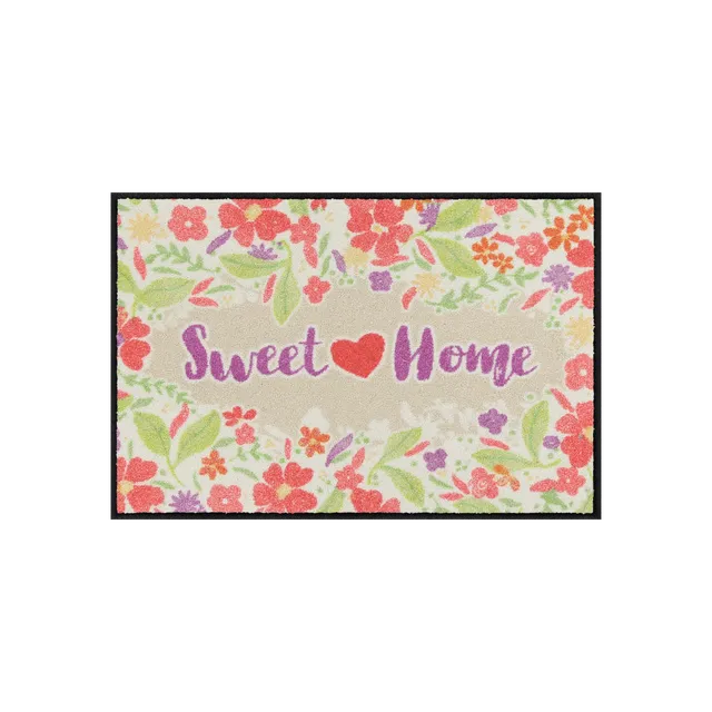 salonloewe-sweet-blossoms-eingangsmatte-50-x-75-cm-florale-fu-matte-mit-herz-swe image 1