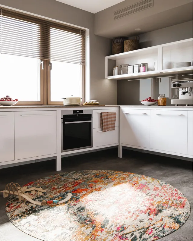 benuta-nest-vintage-teppich-casa-mehrfarbig-160-cm-rund image 1