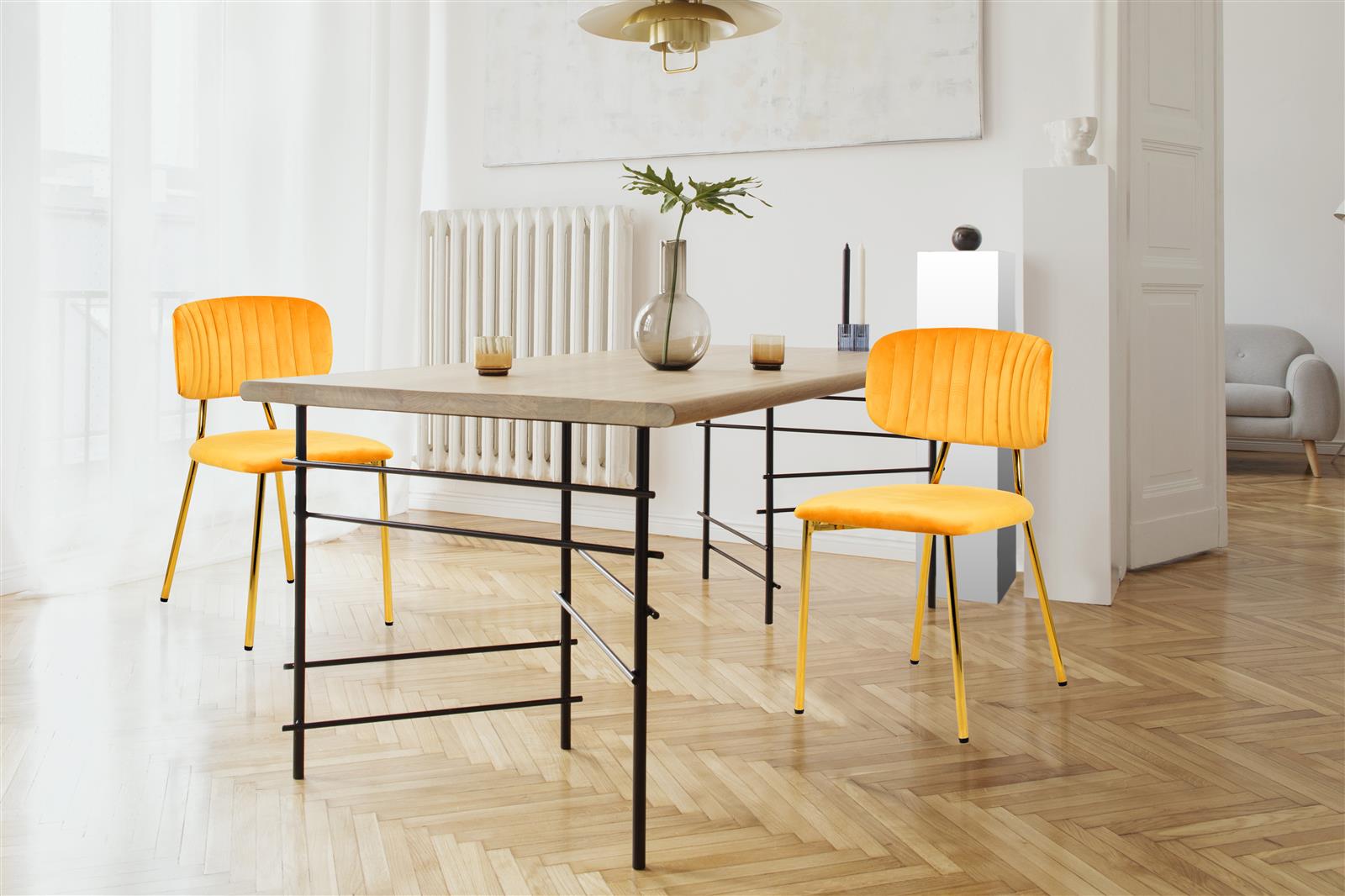 kayoom-stuhl-giselle-125-2er-set-esszimmerst-hle-mit-edelstahlgestell-samtbezug- image 8
