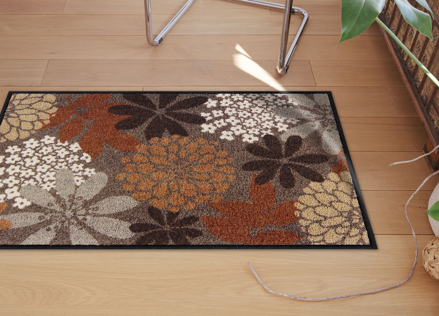 salonloewe-autumn-leaves-mocca-eingangsmatte-50-x-75-cm image 2