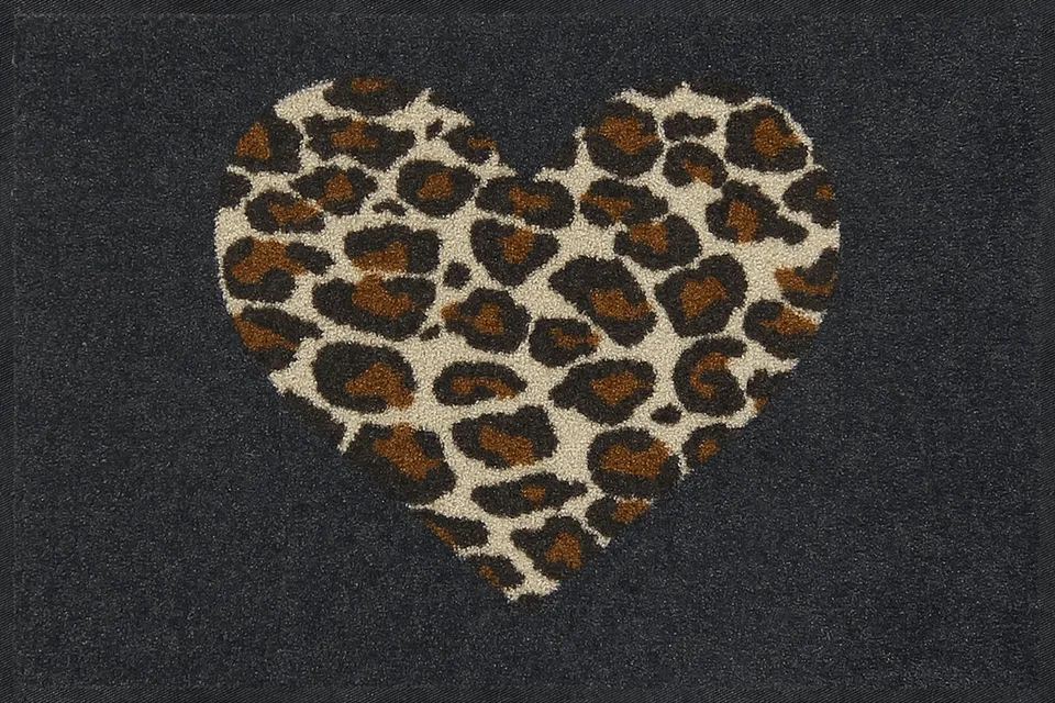 salonloewe-leo-love-eingangsmatte-50-x-75-cm-schmutzfangmatte-mit-leo-design image 1