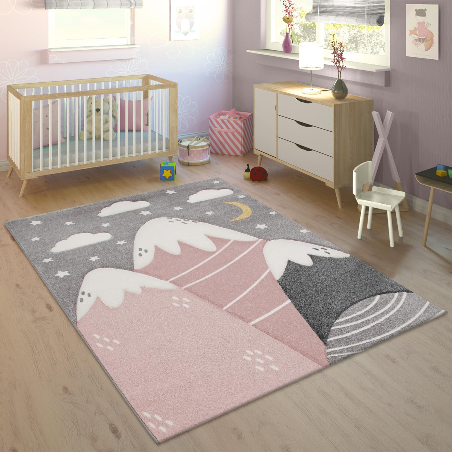 paco-home-kinderteppich-spielteppich-3d-berge-sterne-140x200-cm image 8