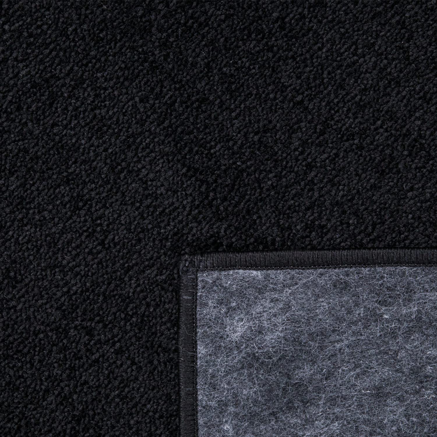 paco-home-metro-kurzflor-teppich-80x250-cm-schwarz-anthrazit image 4