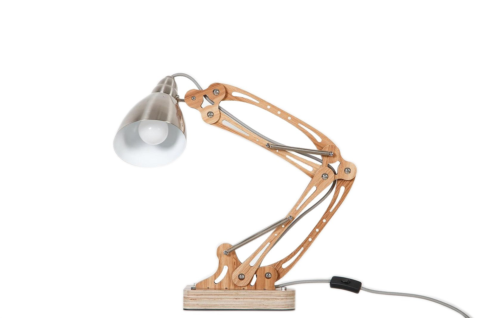 kayoom-tischlampe-merop-naturholz-im-mechanic-stil image 1