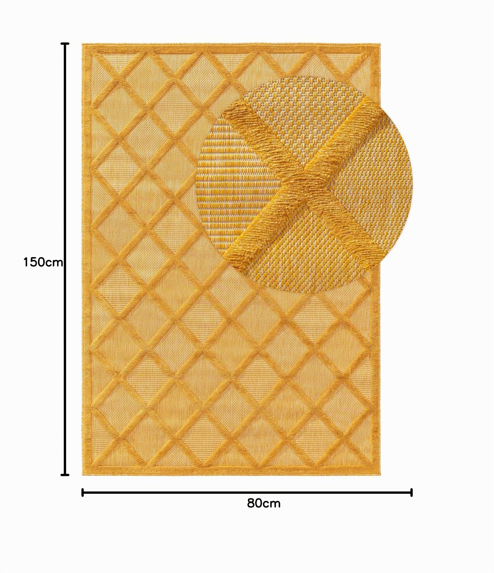 benuta-nest-teppich-bonte-gelb-80x150-cm-kunstfaser-in-outdoor-rechteckig-pflege image 2
