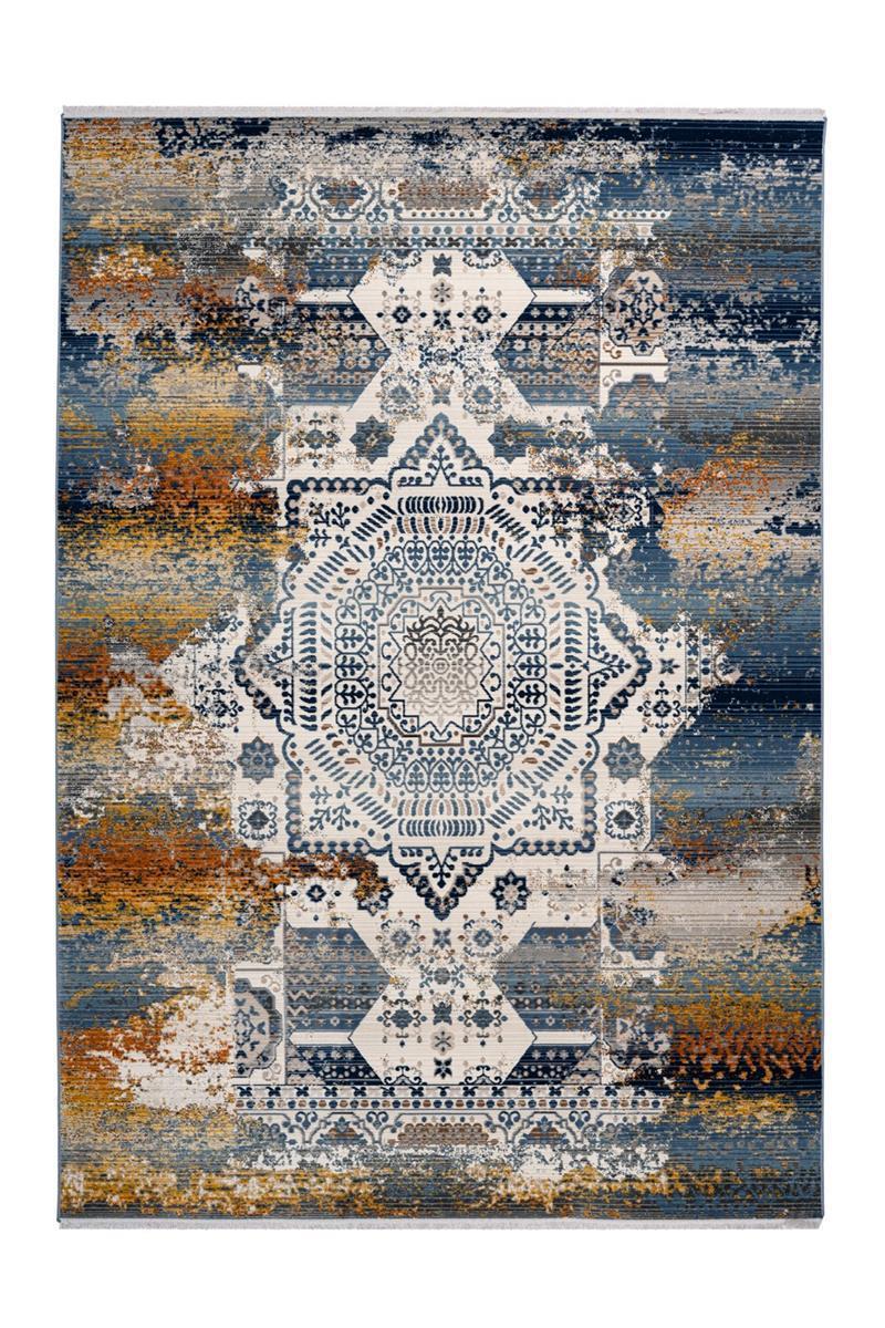 kayoom-anouk-925-vintage-teppich-mit-weichen-fransen image 1