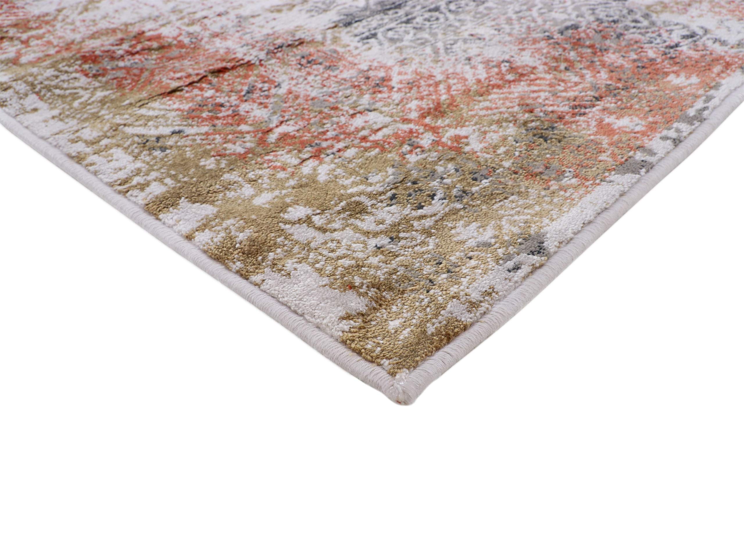 carpetfine-vintage-teppich-lyia-orange-120x170-cm image 4