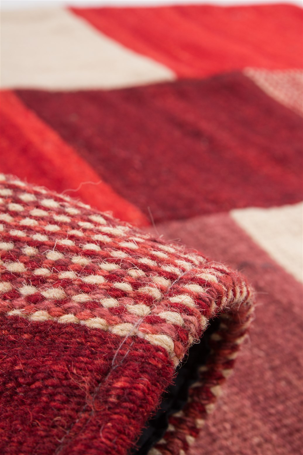 kayoom-radical-230-wollteppich-patchwork-design-jacquard-kilim-einzelst-ck image 4