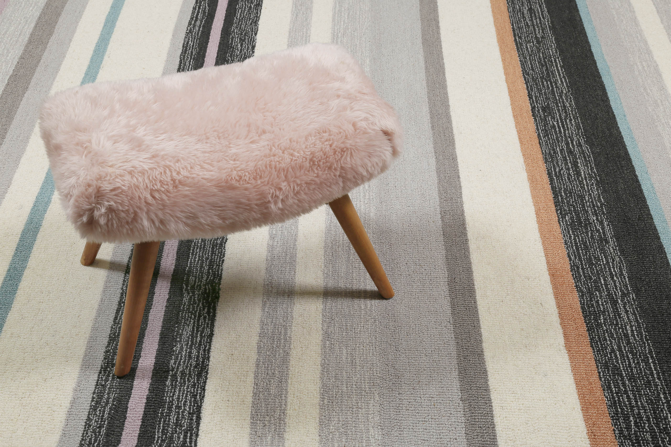 weconhome-kurzflorteppich-sally-grau-multi-schurwolle-120x170-cm image 7
