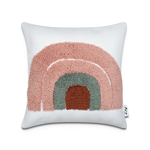 paco-home-boho-kissenbezug-mit-quastenfransen-dunkelrot-single image 5