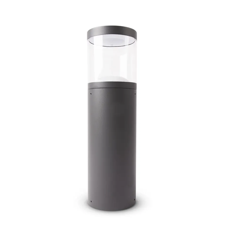paco-home-led-pollerleuchte-outdoor-50-cm-anthrazit-aluminium-ip54-e27 image 1