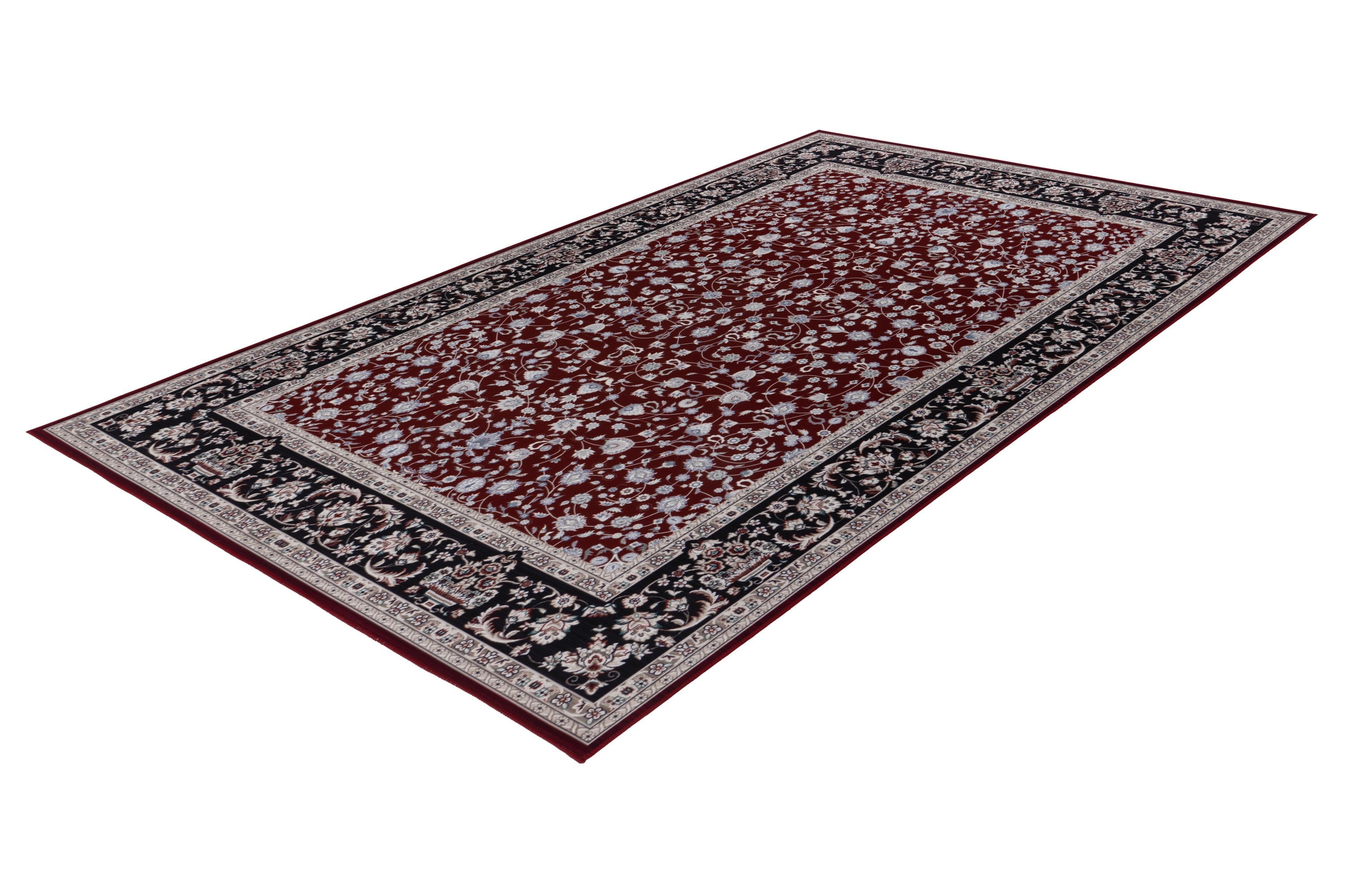 kayoom-rocks-125-kurzflorteppich-rot-6-mm-florh-he image 2