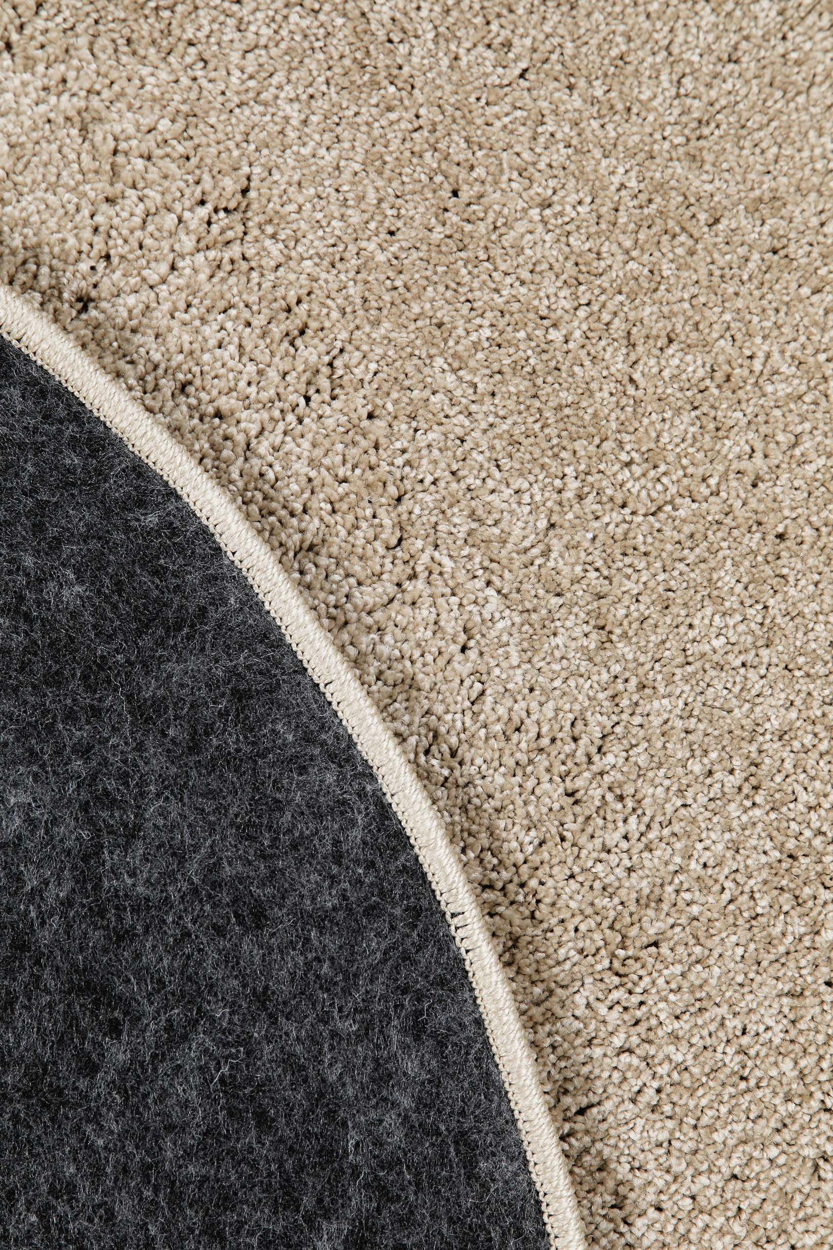 homie-living-manta-kurzflor-teppich-rund-sand-beige image 5
