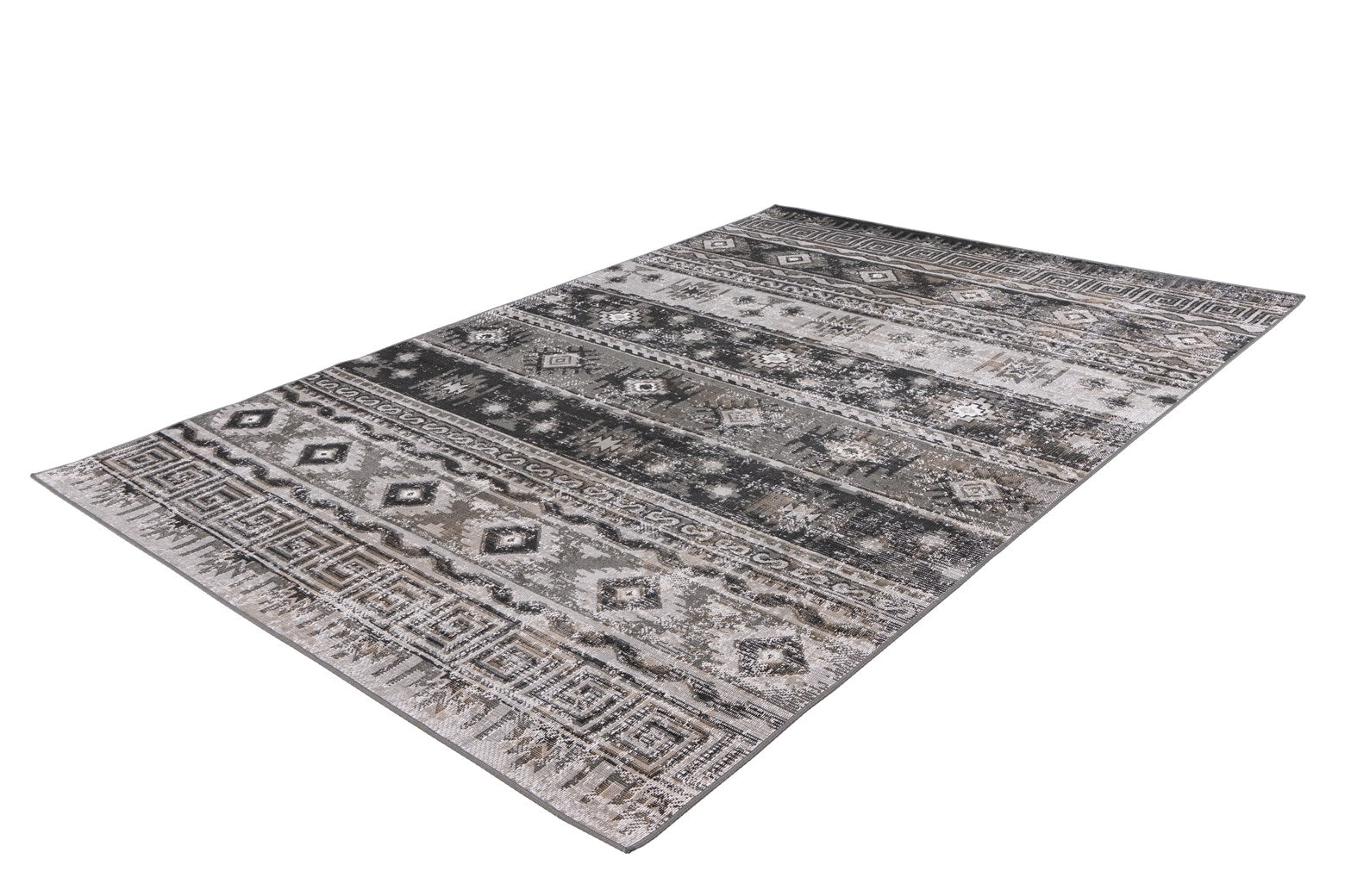 kayoom-ariya-325-vintage-teppich-mit-fransen-flachflor image 2