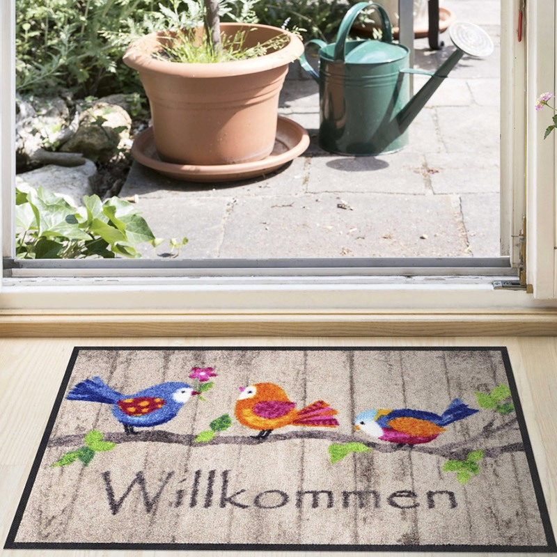salonloewe-birds-wood-eingangsmatte-50-x-75-cm-bunte-fu-matte-mit-vogelmotiv image 2