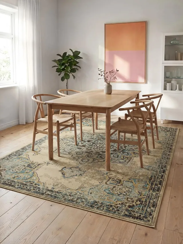benuta-nest-casa-vintage-teppich-beige-t-rkis-80x150-cm image 1