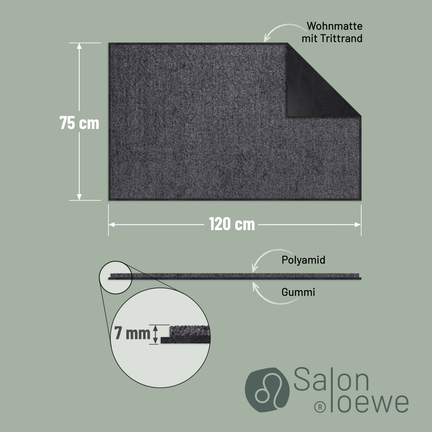 salonloewe-uni-l-ufer-75-x-120-cm-anthrazit-polyamid-rutschfest-waschbar image 3
