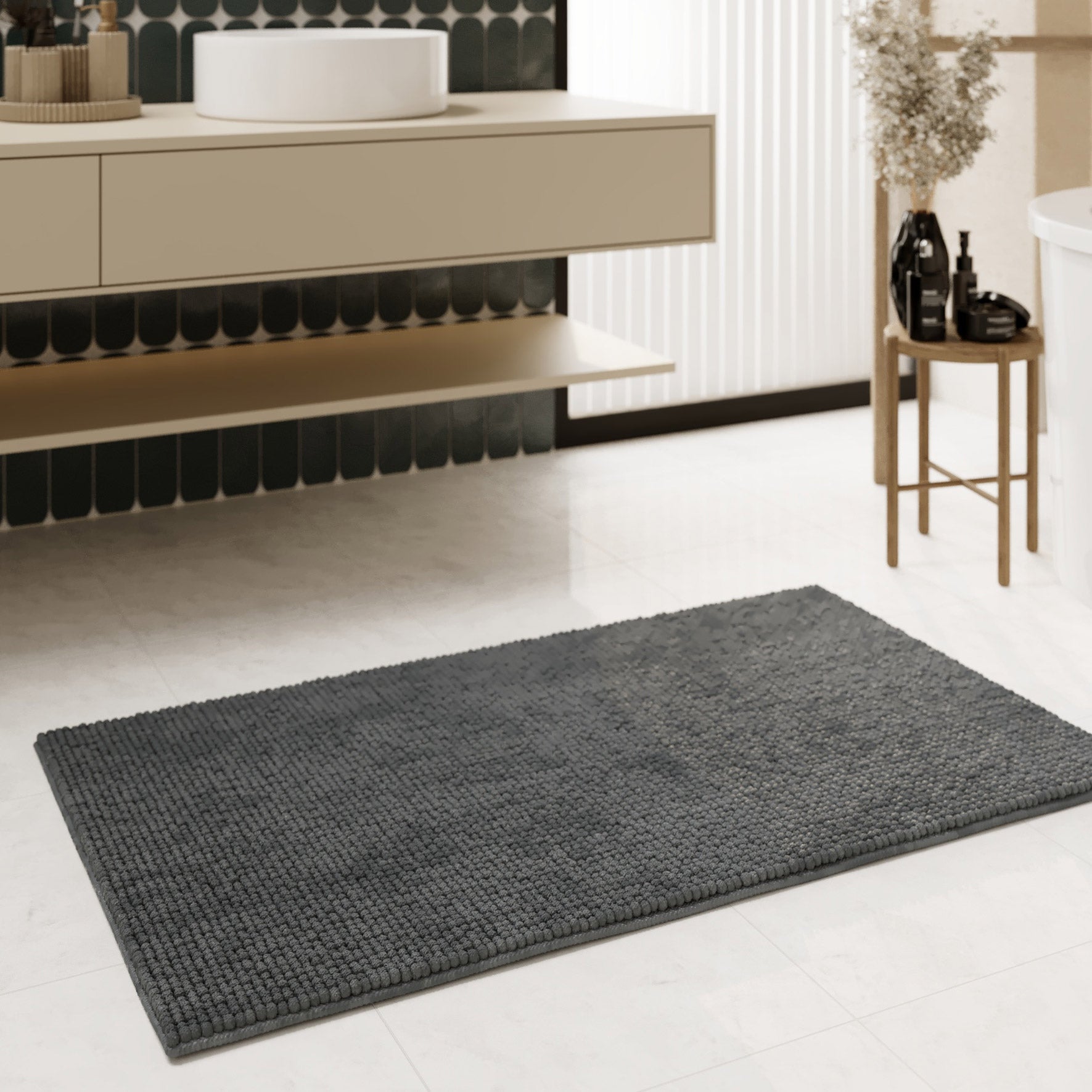 weconhome-basics-balu-badteppich-grau-chenille image 1