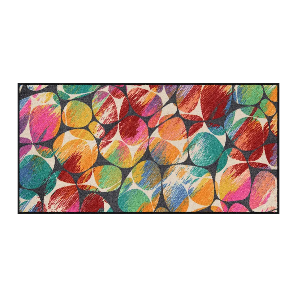 salonloewe-stone-layers-colourful-l-ufer-75-x-150-cm-fu-matte-mit-bunten-kreisen image 1