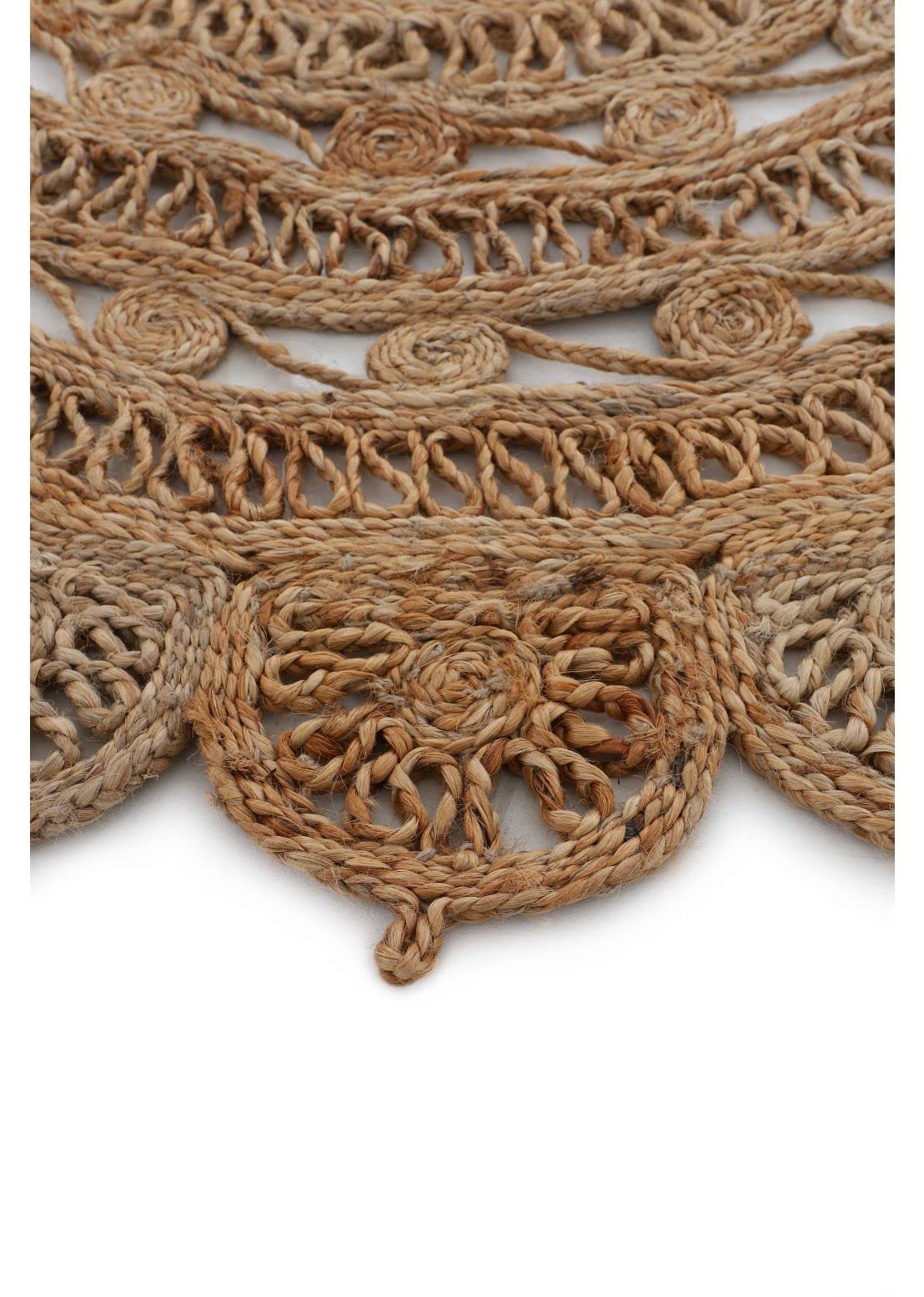 carpetfine-cate-juteteppich-rund-120-cm-natur-boho image 7