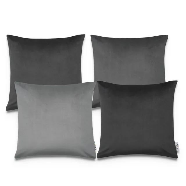 paco-home-kissenbezug-4er-set-45x45-cm-grau-samt image 1