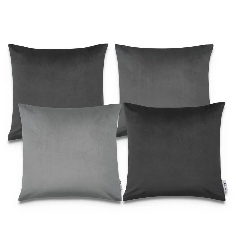 paco-home-kissenbezug-4er-set-45x45-cm-grau-samt image 1