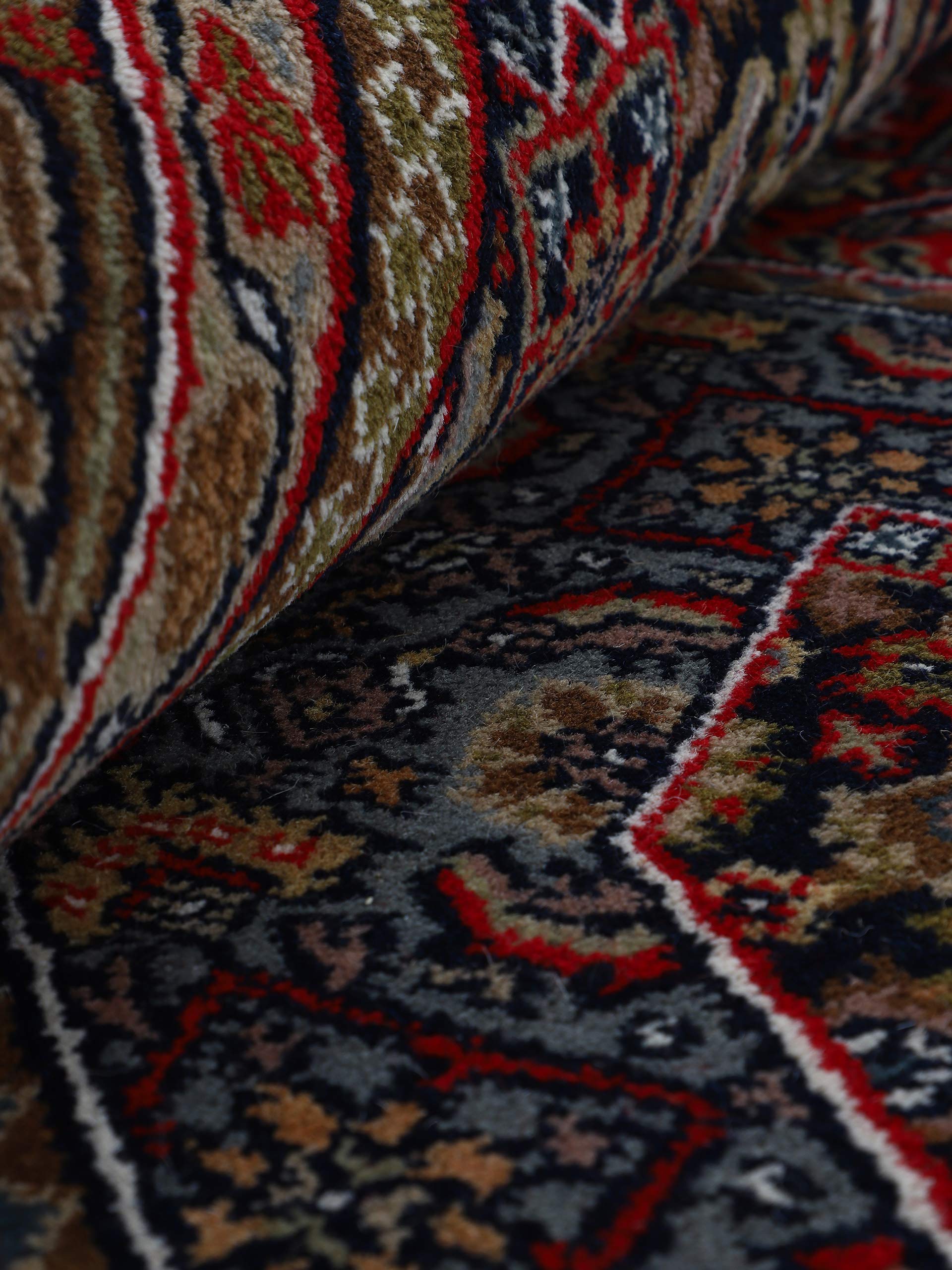 carpetfine-bidjar-teppich-l-ufer-rot-80x300-cm-handgekn-pfter-wollteppich-f-r-wo image 7