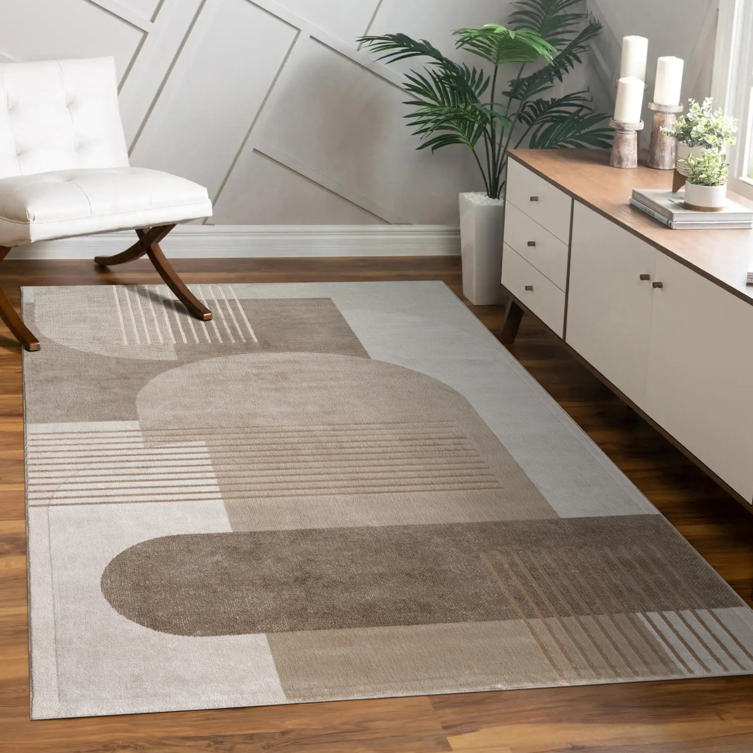 paco-home-metro-teppich-80x150-cm-beige-2-palmen-3d-hoch-tief image 6