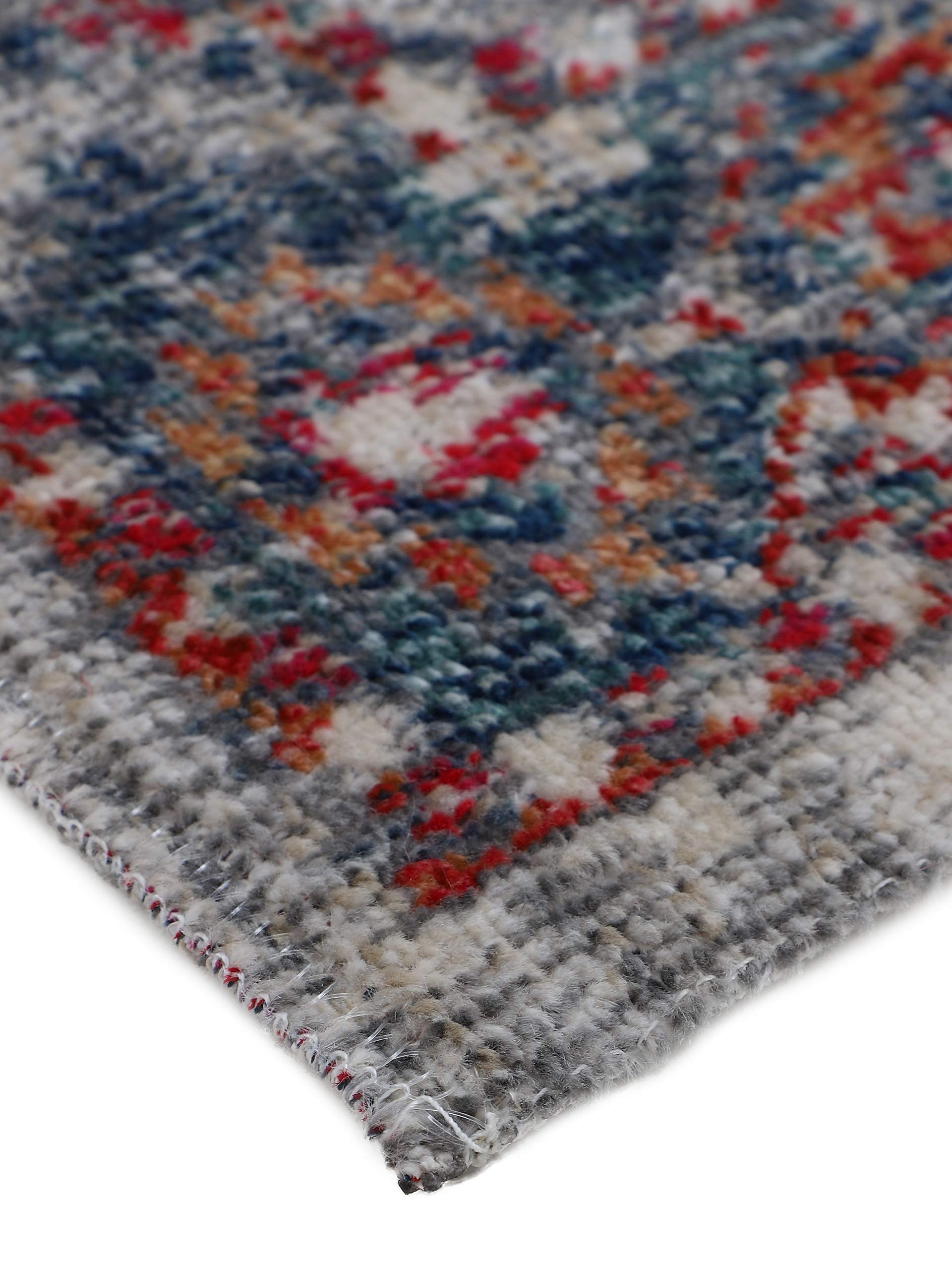 carpetine-flachgewebeteppich-mahal-hellgrau-80x150-cm-moderner-teppich-100-polyp image 5